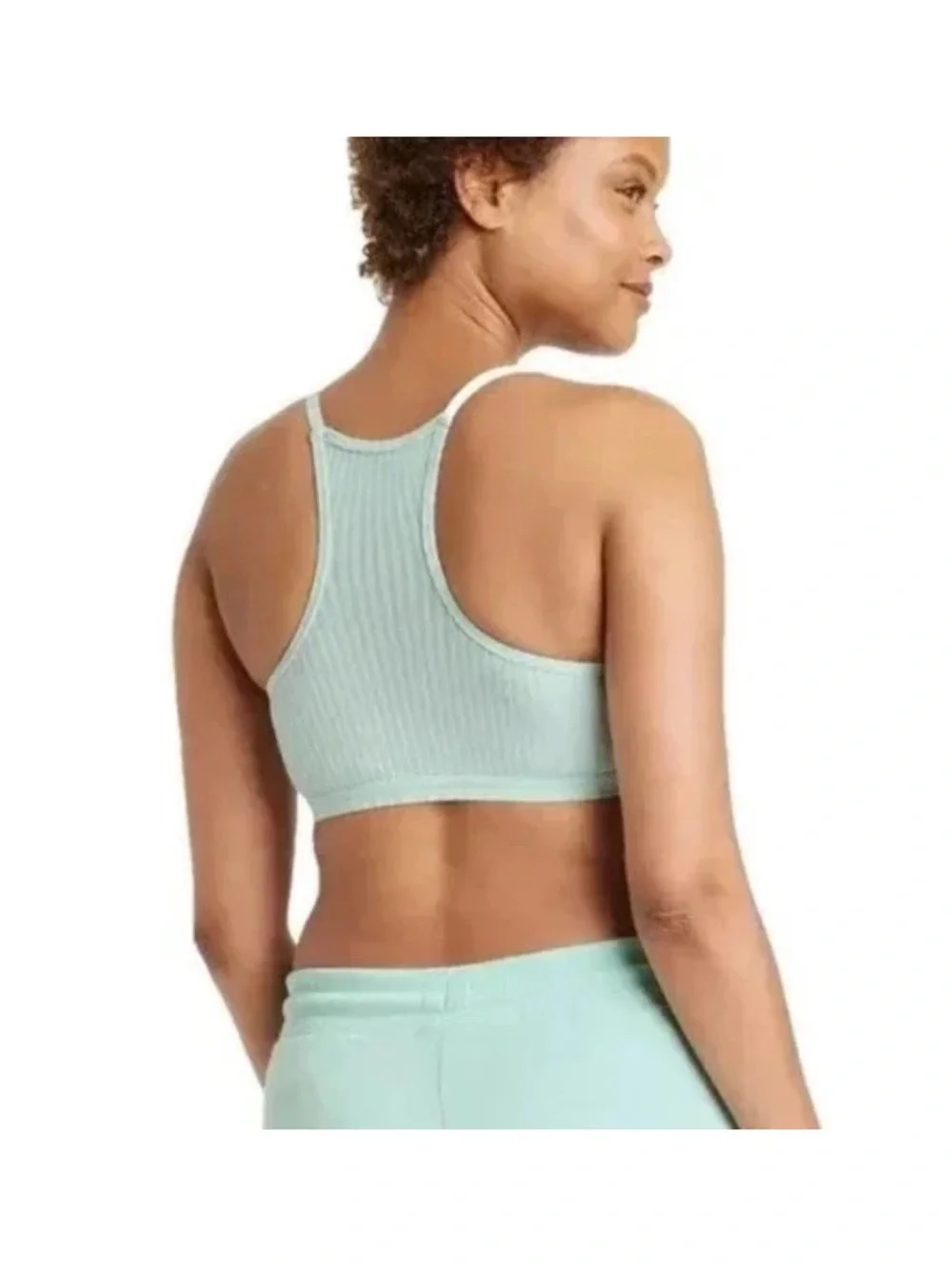 Auden green nursing bra with clips (one only)